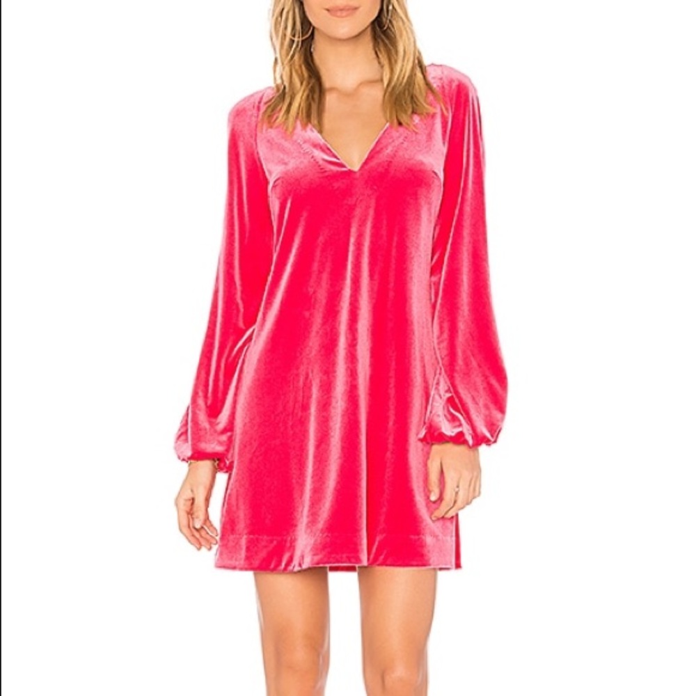 Free People Velvet Mini Dress